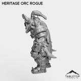 Tabletop Terrain Miniature Heritage Orc Rogue