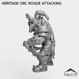 Tabletop Terrain Miniature Heritage Orc Rogue