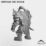 Tabletop Terrain Miniature Heritage Orc Rogue