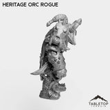 Tabletop Terrain Miniature Heritage Orc Rogue