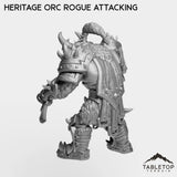 Tabletop Terrain Miniature Heritage Orc Rogue