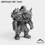 Tabletop Terrain Miniature Heritage Orc Tank