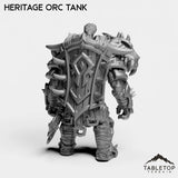 Tabletop Terrain Miniature Heritage Orc Tank