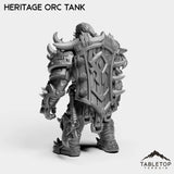 Tabletop Terrain Miniature Heritage Orc Tank