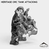 Tabletop Terrain Miniature Heritage Orc Tank