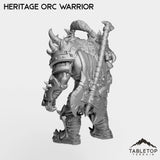 Tabletop Terrain Miniature Heritage Orc Warrior