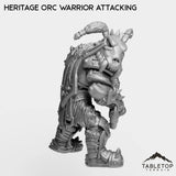 Tabletop Terrain Miniature Heritage Orc Warrior