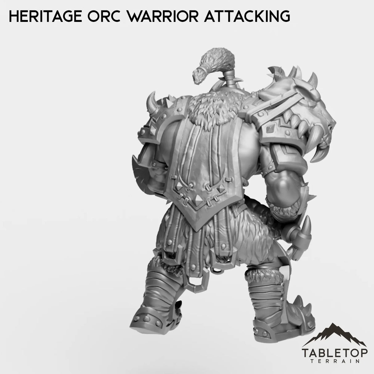 Tabletop Terrain Miniature Heritage Orc Warrior