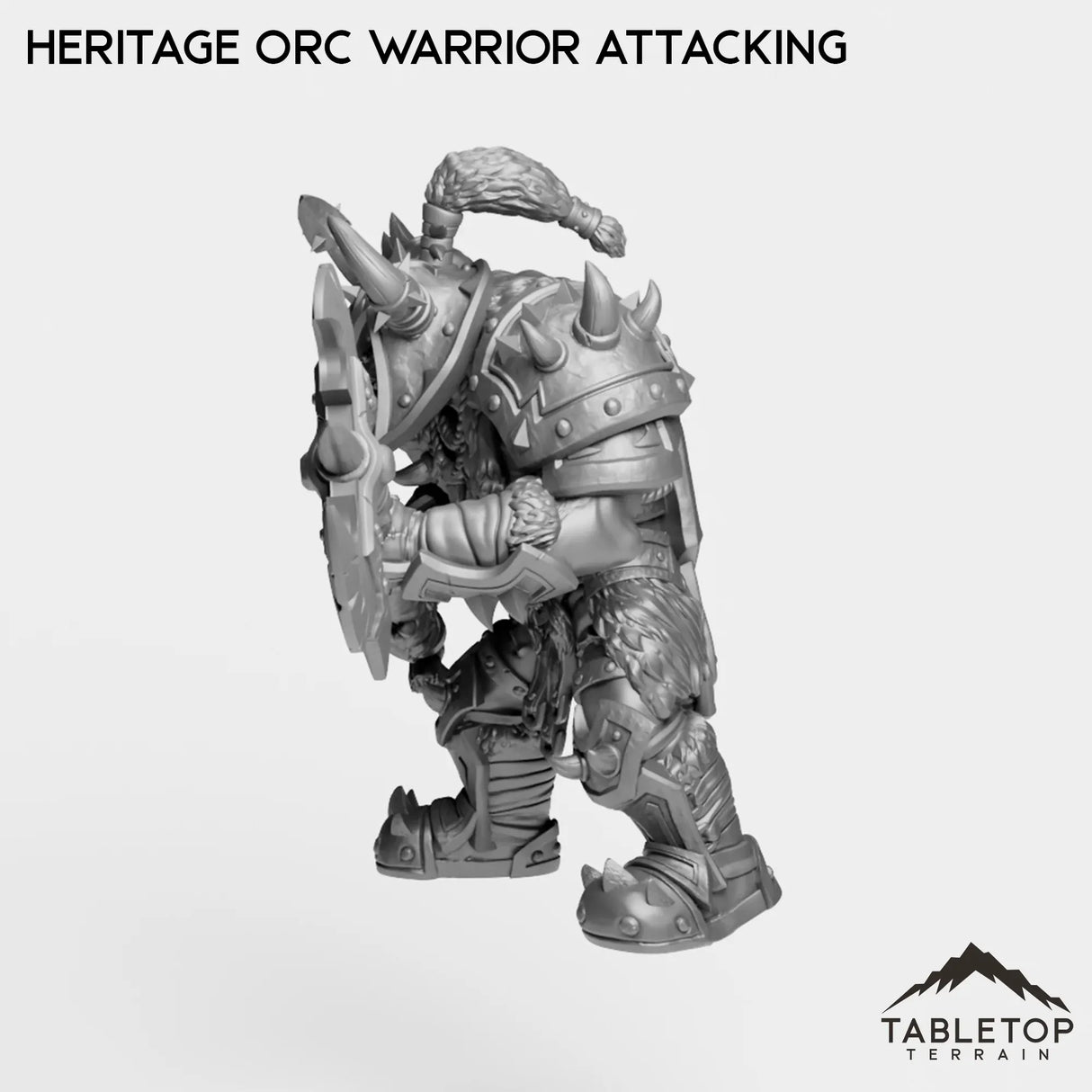 Tabletop Terrain Miniature Heritage Orc Warrior