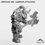Tabletop Terrain Miniature Heritage Orc Warrior