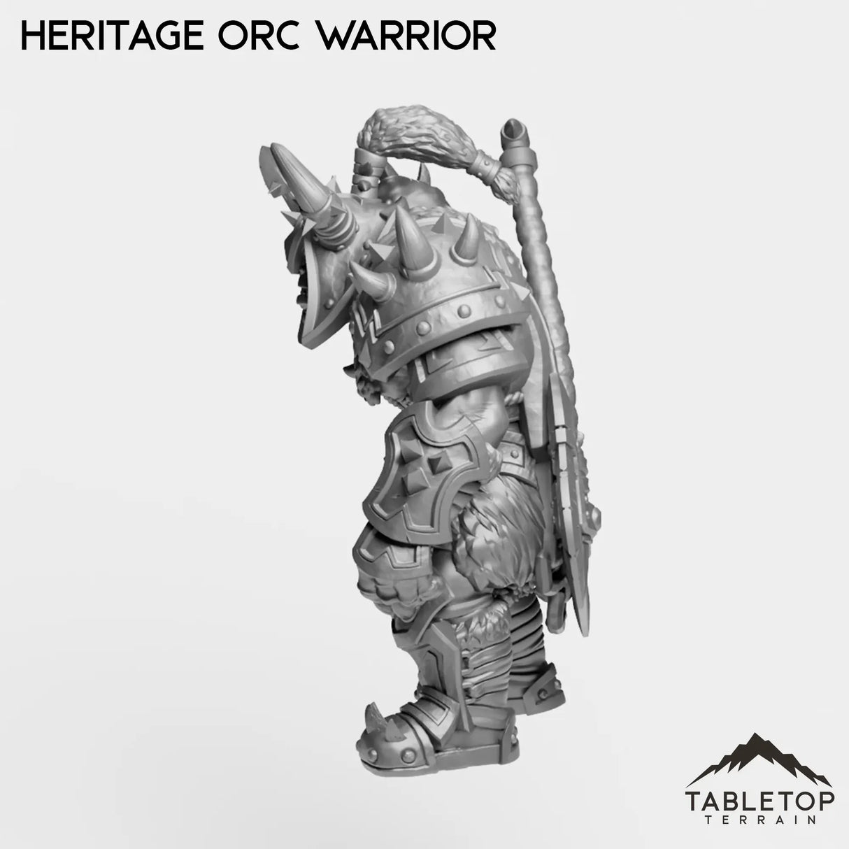 Tabletop Terrain Miniature Heritage Orc Warrior