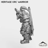 Tabletop Terrain Miniature Heritage Orc Warrior