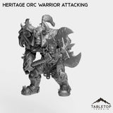 Tabletop Terrain Miniature Heritage Orc Warrior