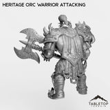 Tabletop Terrain Miniature Heritage Orc Warrior