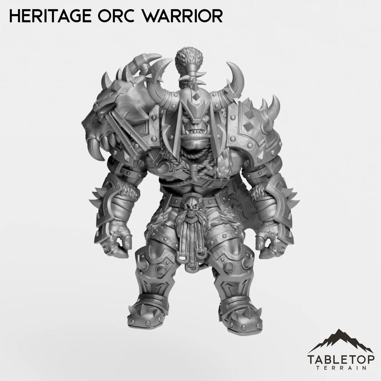 Tabletop Terrain Miniature Heritage Orc Warrior Heritage Orc Warrior