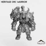 Tabletop Terrain Miniature Heritage Orc Warrior Heritage Orc Warrior