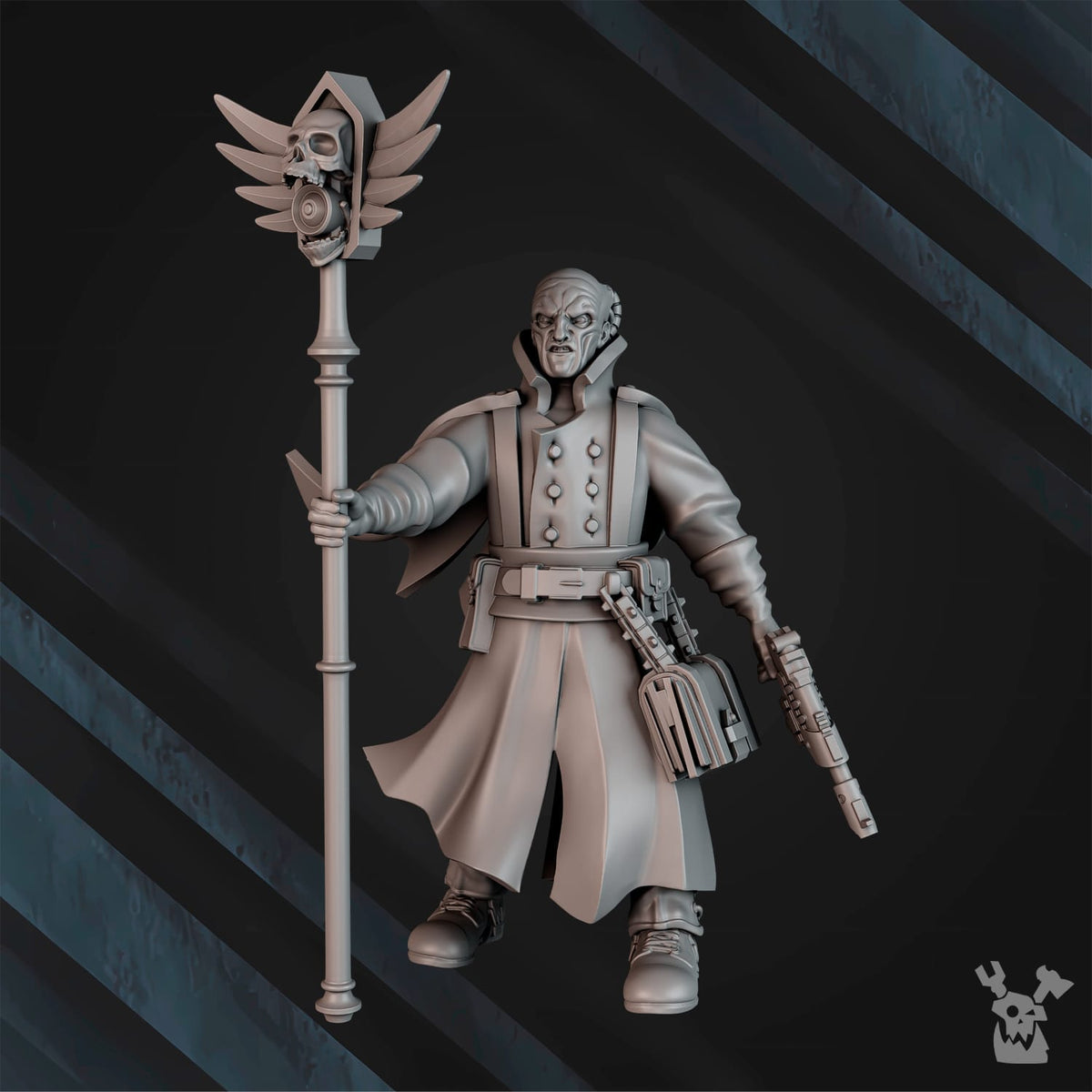 Tabletop Terrain Miniature Herman Wirth The Thule Prophet