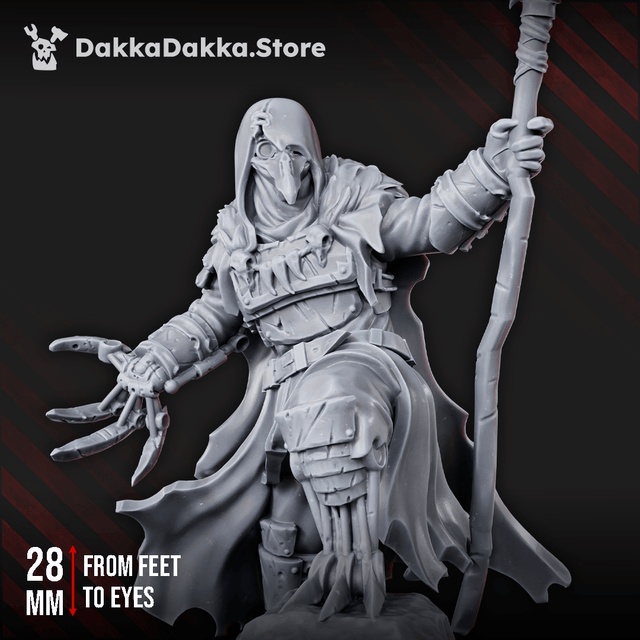 Tabletop Terrain Miniature Hezur - Priest of Gore