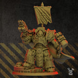 Tabletop Terrain Miniature High Brother in Heavy Metal Armor