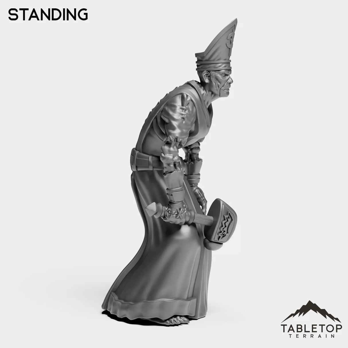 Tabletop Terrain Miniature High Inquisitor Undead