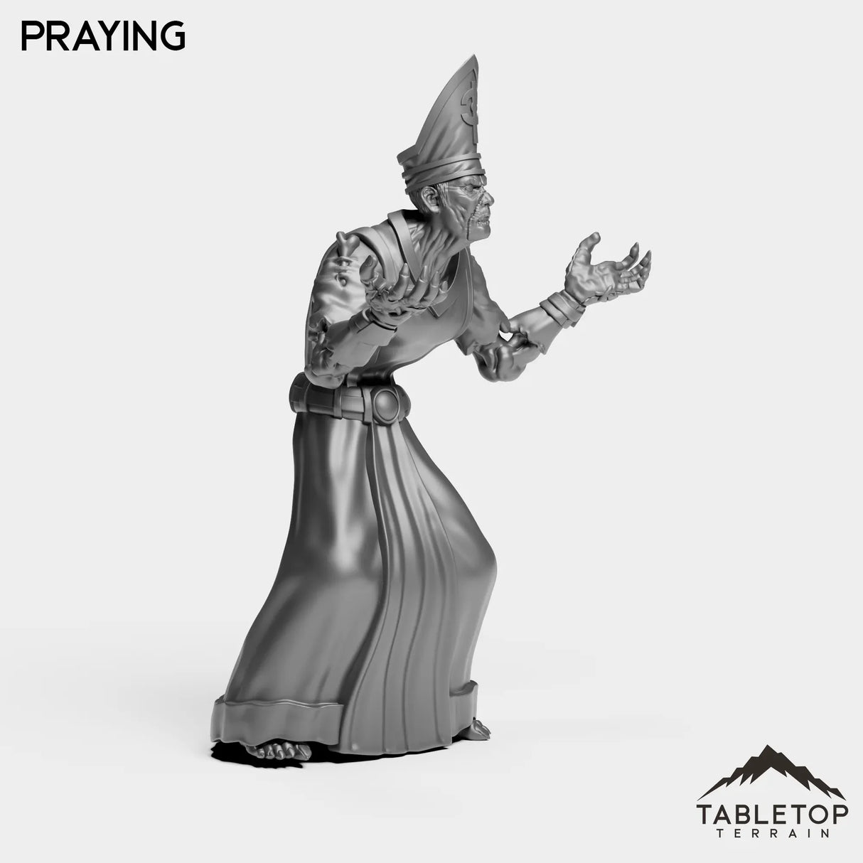 Tabletop Terrain Miniature High Inquisitor Undead