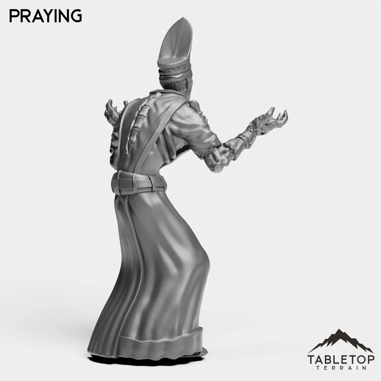 Tabletop Terrain Miniature High Inquisitor Undead