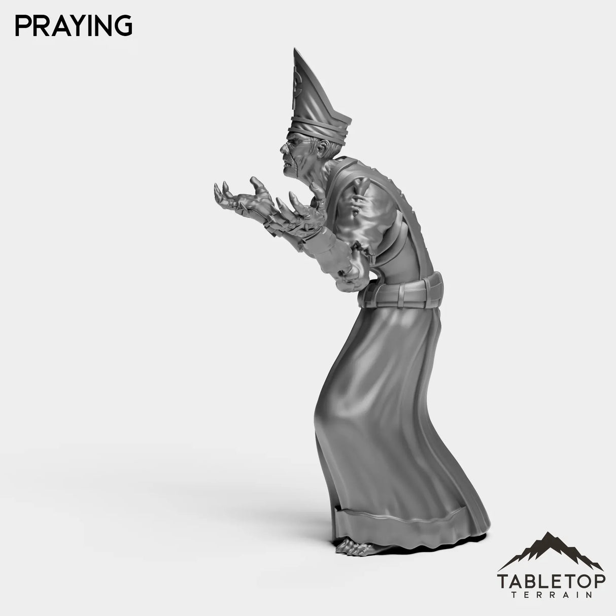Tabletop Terrain Miniature High Inquisitor Undead