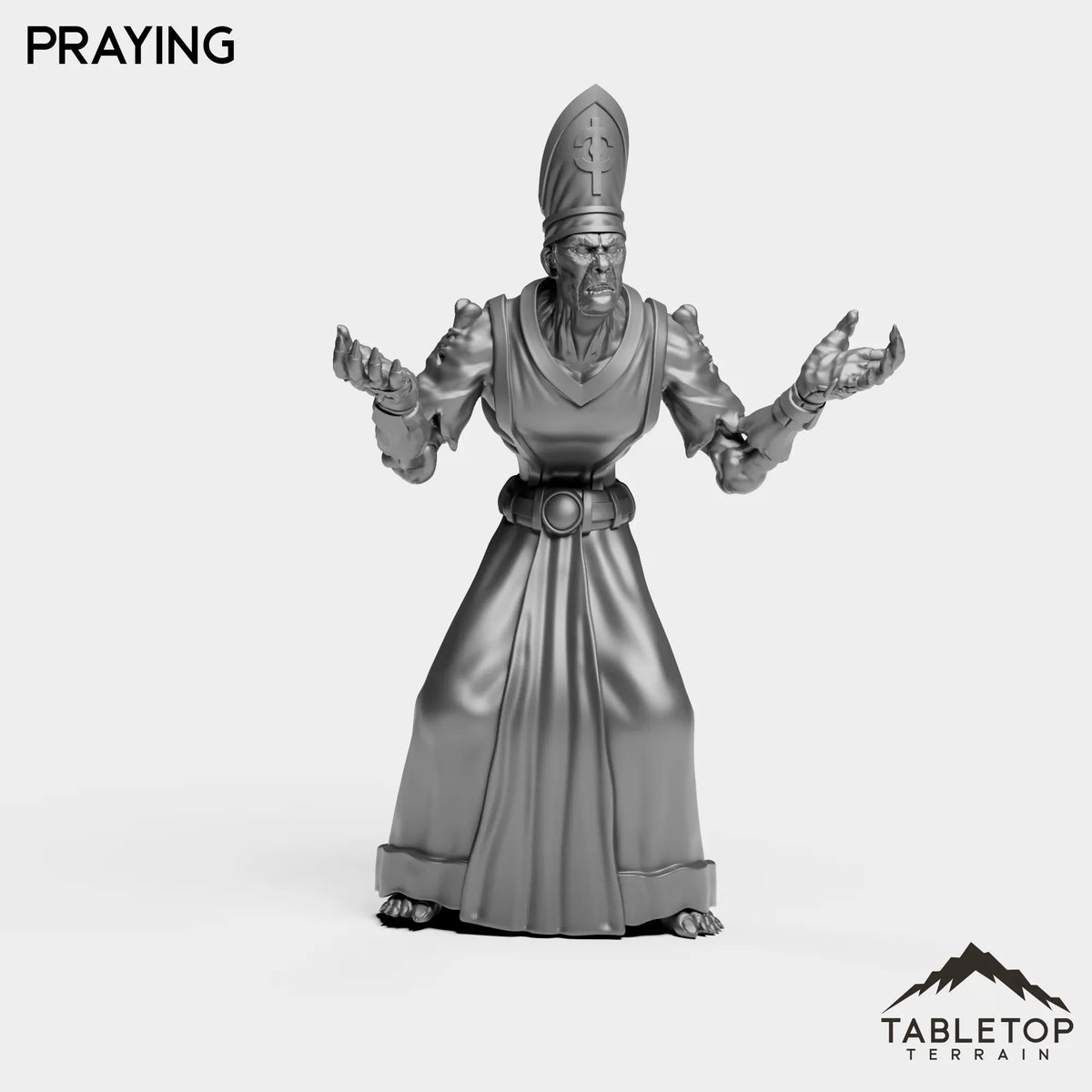 Tabletop Terrain Miniature High Inquisitor Undead