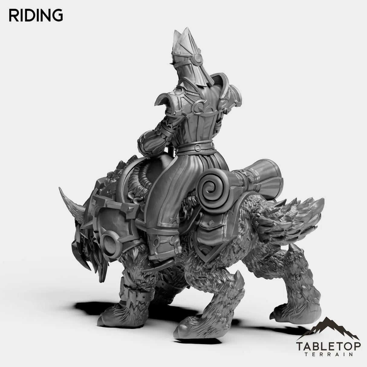 Tabletop Terrain Miniature Highland Caster Female