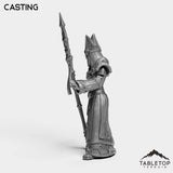 Tabletop Terrain Miniature Highland Caster Female