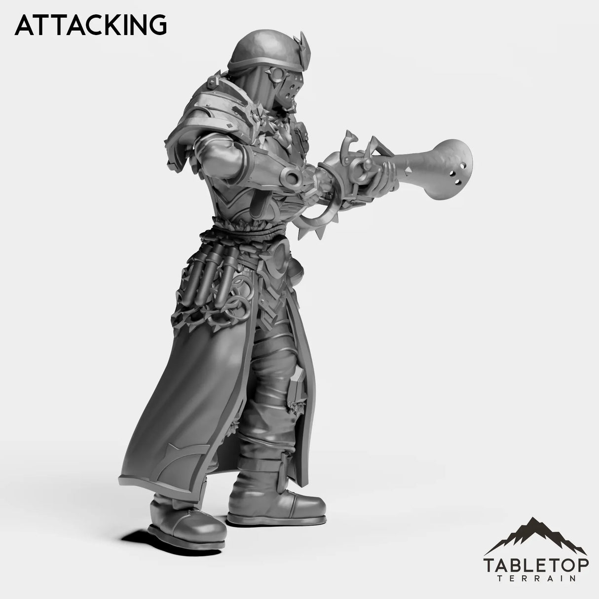 Tabletop Terrain Miniature Highland Hunter Female
