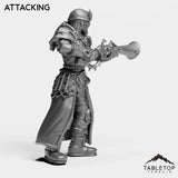 Tabletop Terrain Miniature Highland Hunter Female