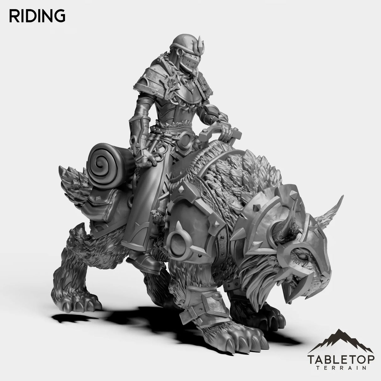 Tabletop Terrain Miniature Highland Hunter Female
