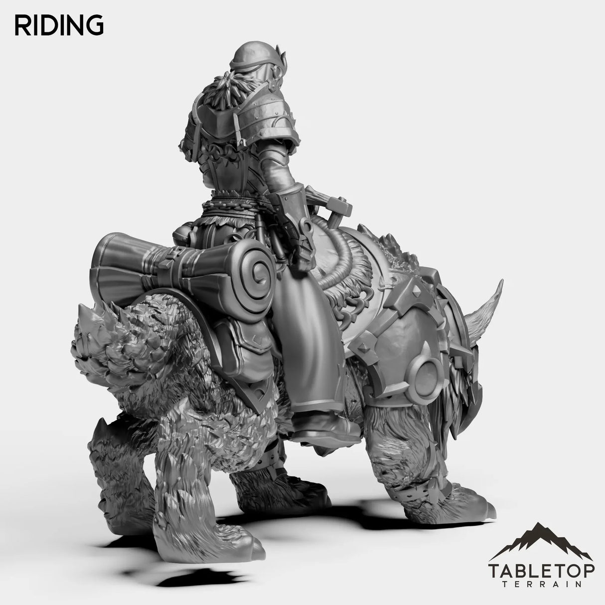 Tabletop Terrain Miniature Highland Hunter Female
