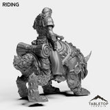 Tabletop Terrain Miniature Highland Hunter Female