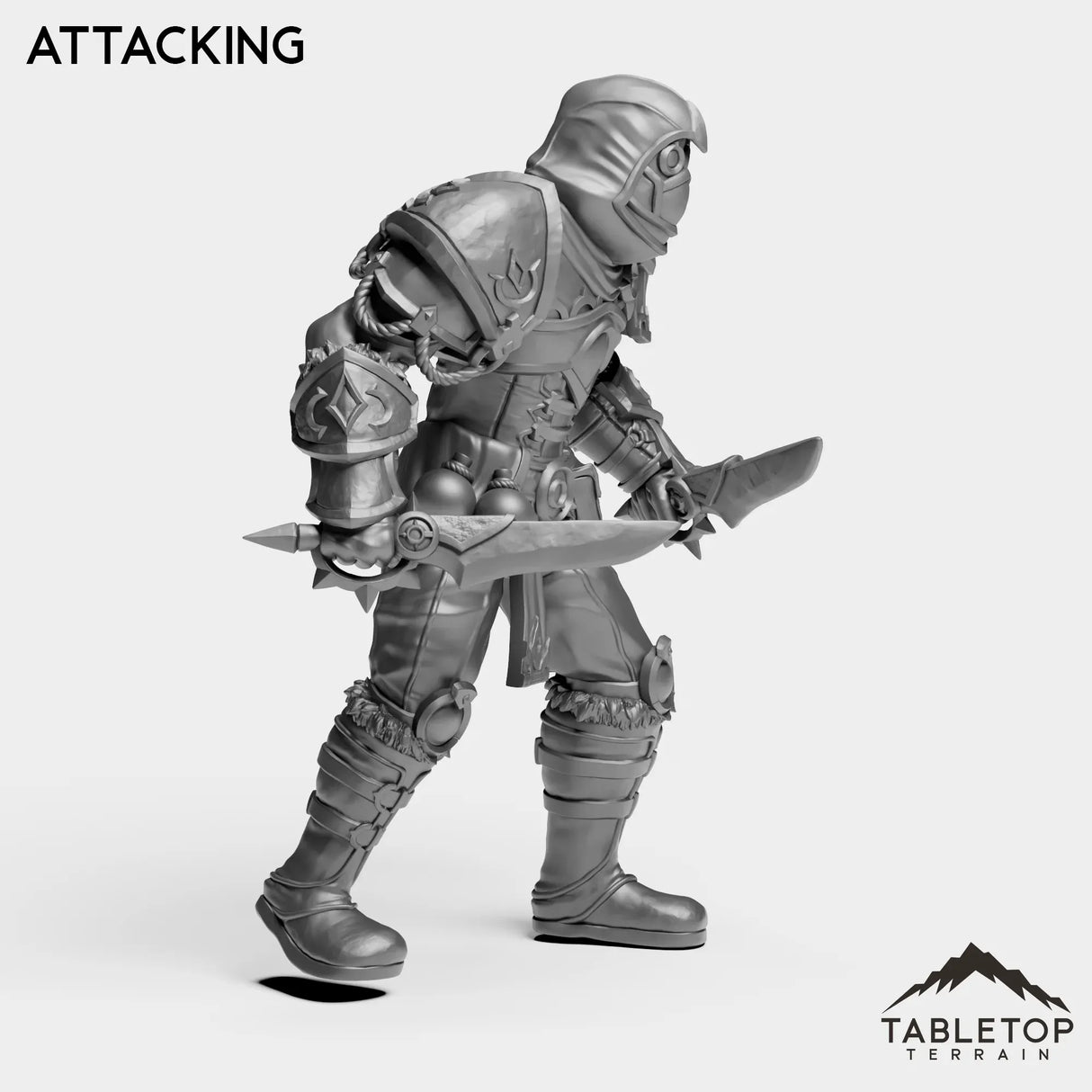 Tabletop Terrain Miniature Highland Rogue