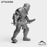 Tabletop Terrain Miniature Highland Rogue