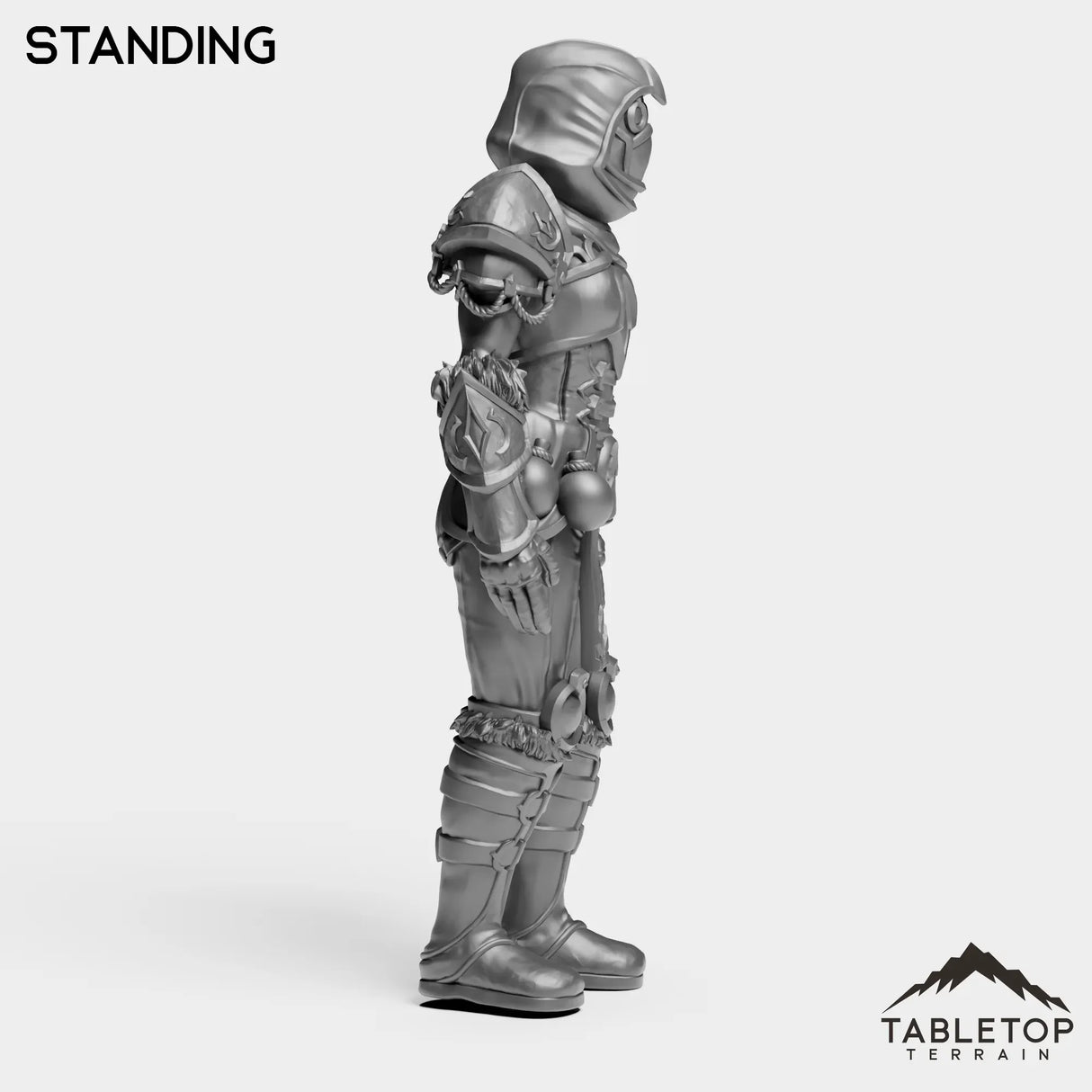 Tabletop Terrain Miniature Highland Rogue Female