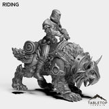 Tabletop Terrain Miniature Highland Rogue Female