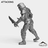 Tabletop Terrain Miniature Highland Rogue Female