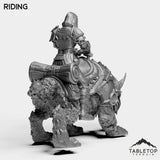 Tabletop Terrain Miniature Highland Rogue Female