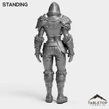 Tabletop Terrain Miniature Highland Rogue Female