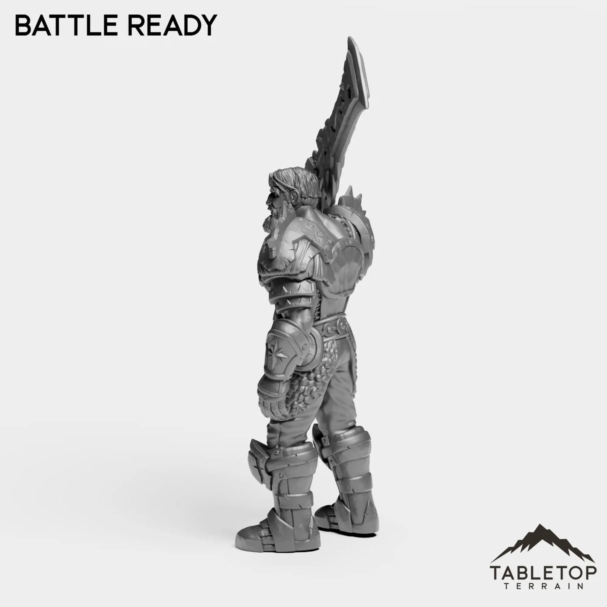 Tabletop Terrain Miniature Highland Warlord