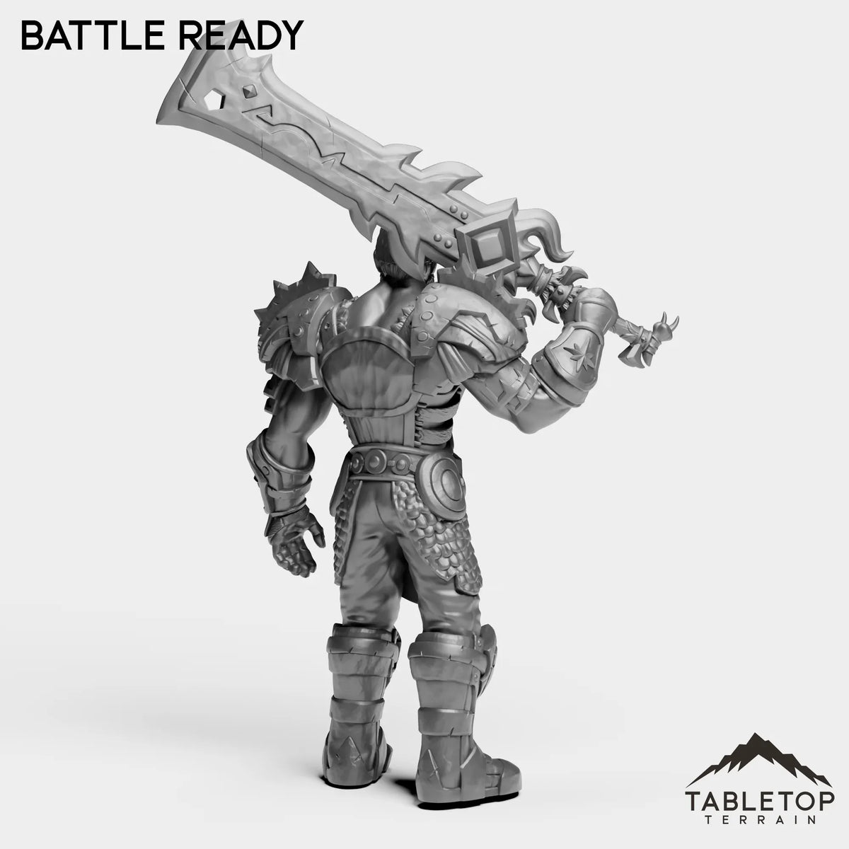 Tabletop Terrain Miniature Highland Warlord