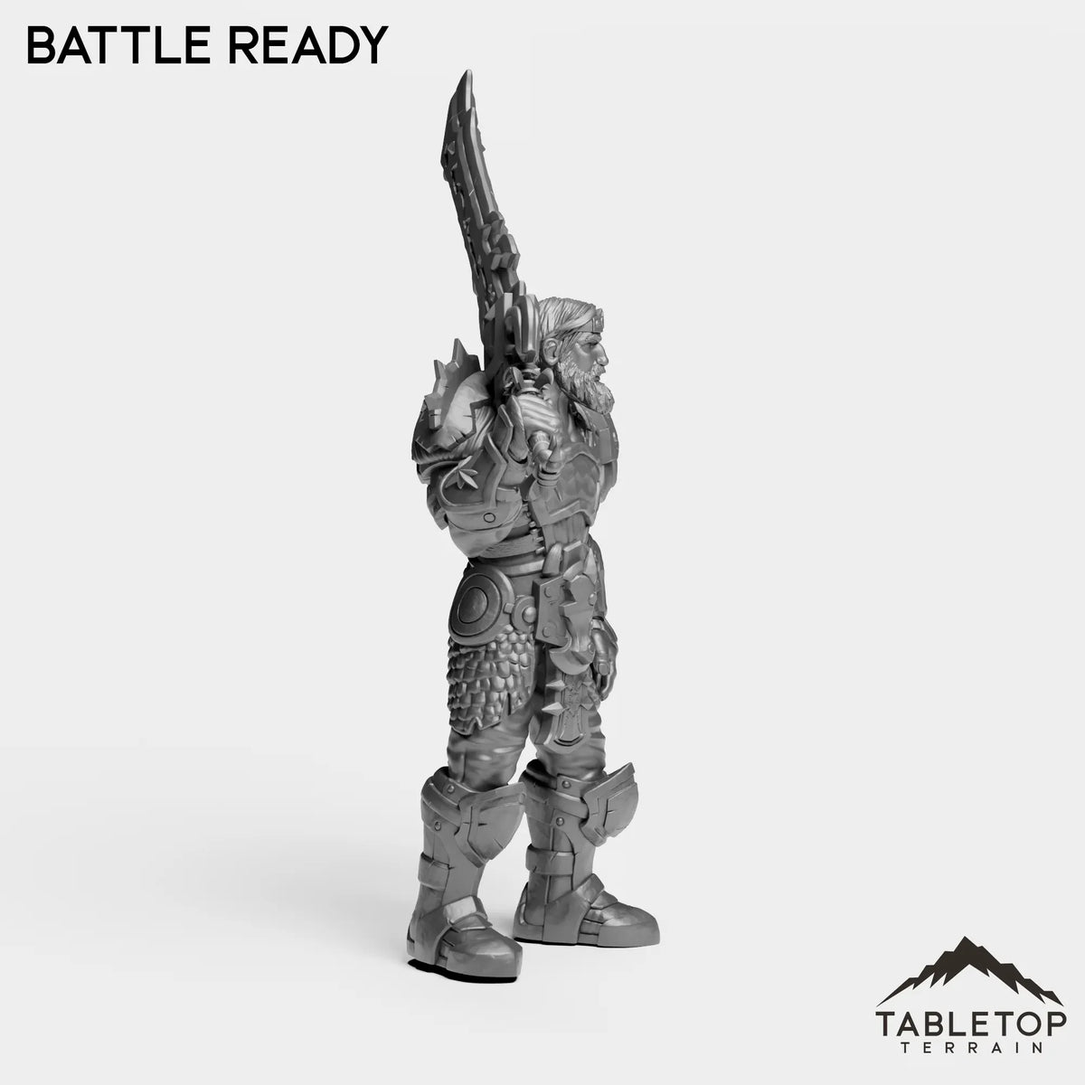 Tabletop Terrain Miniature Highland Warlord