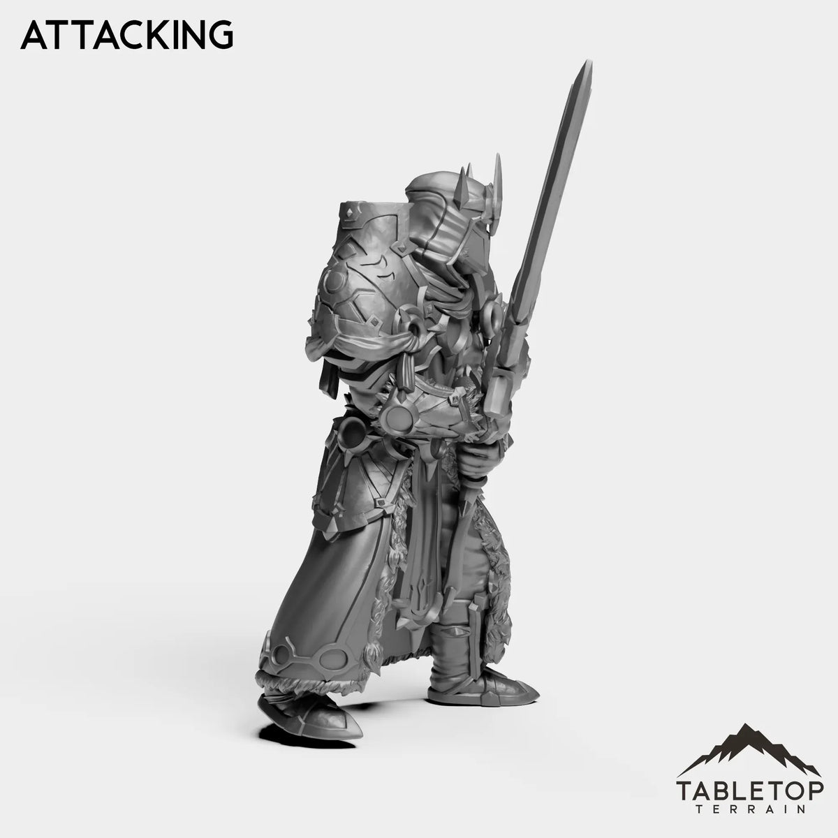 Tabletop Terrain Miniature Highland Warrior
