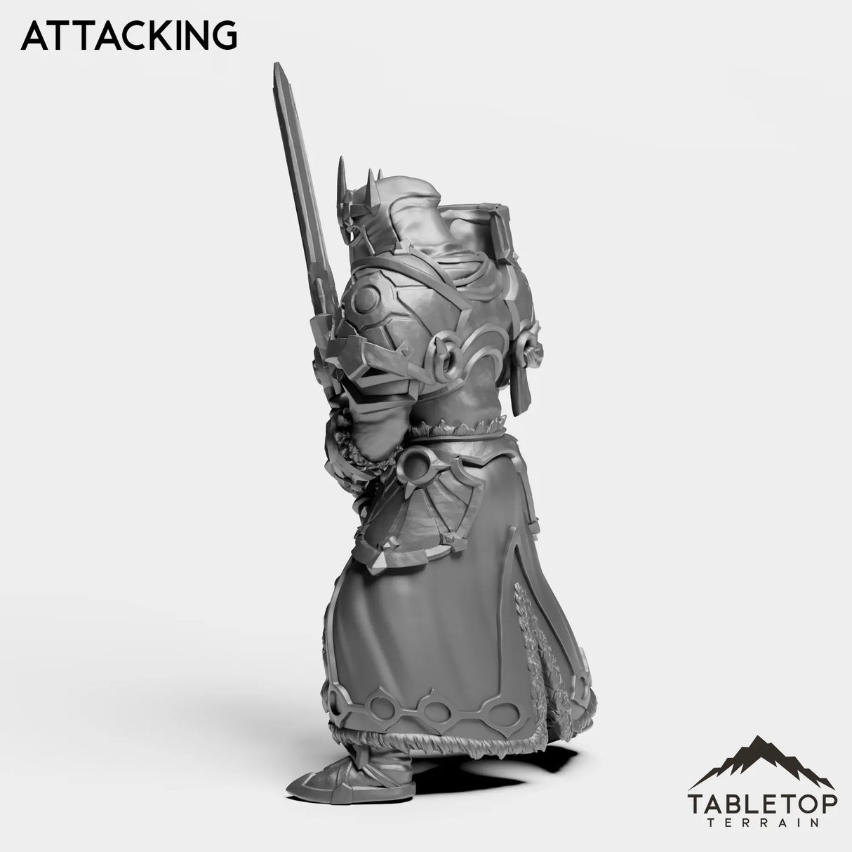 Tabletop Terrain Miniature Highland Warrior