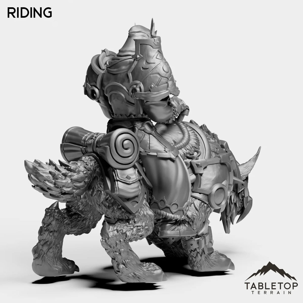 Tabletop Terrain Miniature Highland Warrior
