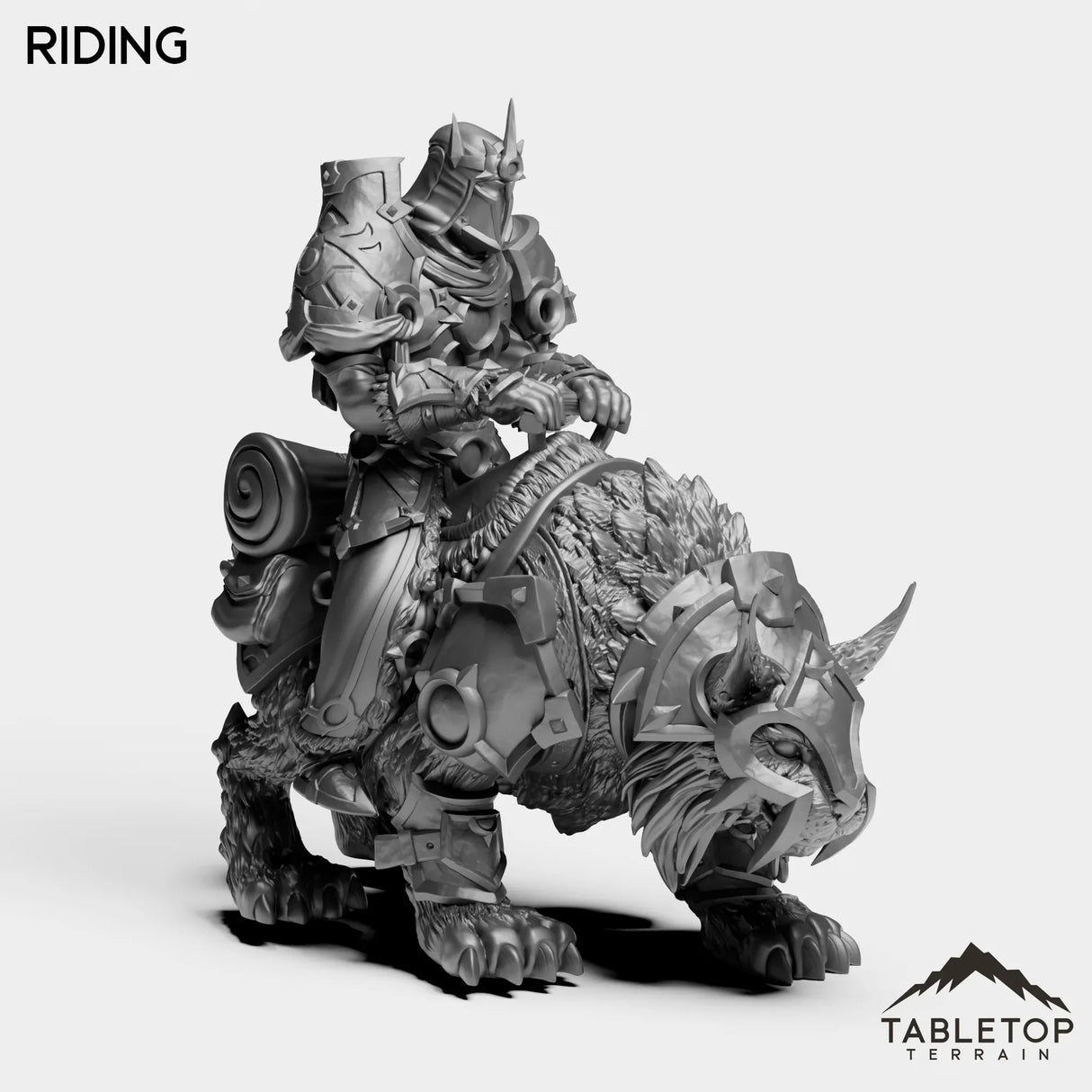 Tabletop Terrain Miniature Highland Warrior