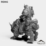 Tabletop Terrain Miniature Highland Warrior